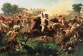 Washington Rallying Troops at Monmouth American Revolution Emanuel Leutze military war